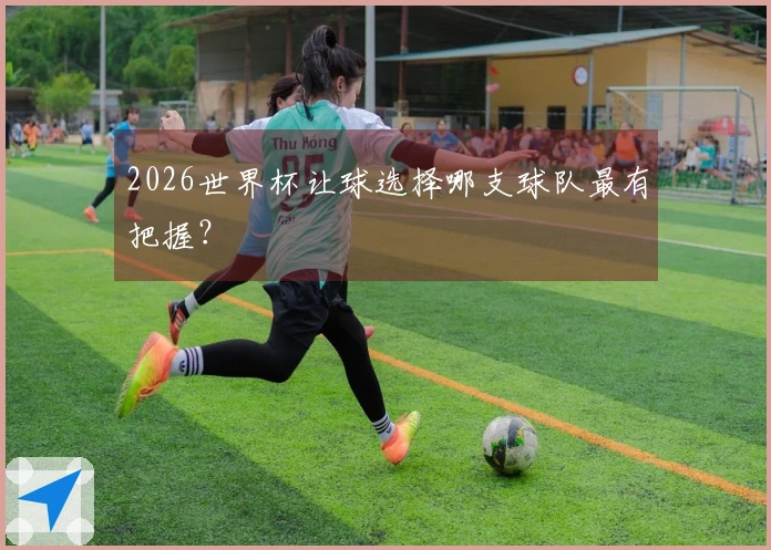 2026世界杯让球选择哪支球队最有把握？