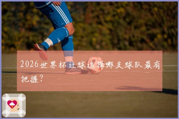 2026世界杯让球选择哪支球队最有把握？